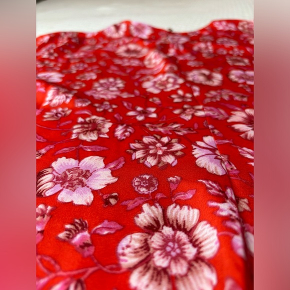 NWT J. Crew Winter garden top in poppy fields Blouse - Picture 7 of 9